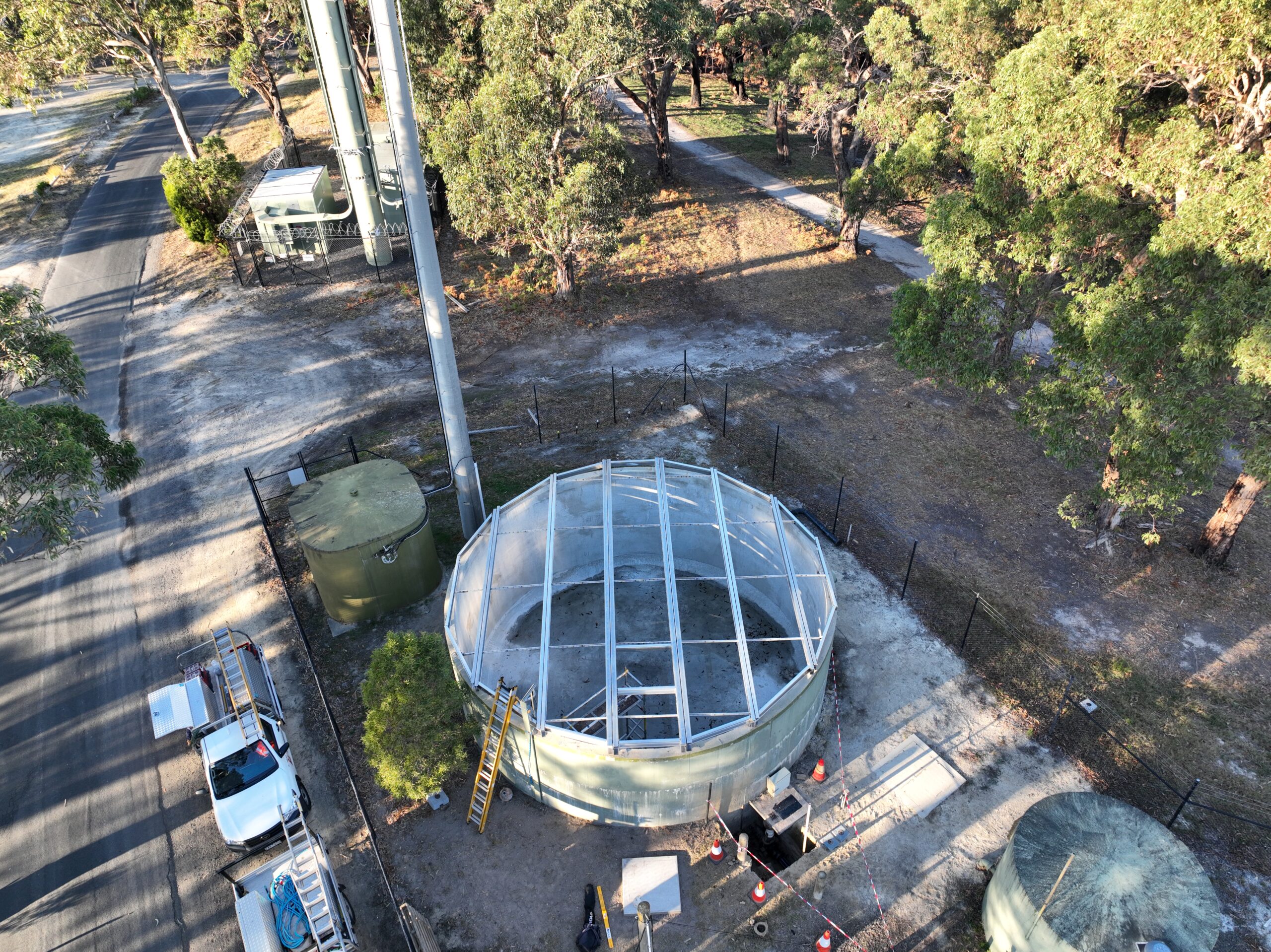 kennedys group plumbing roof restoration teddys tank lorne barwon asset solutions